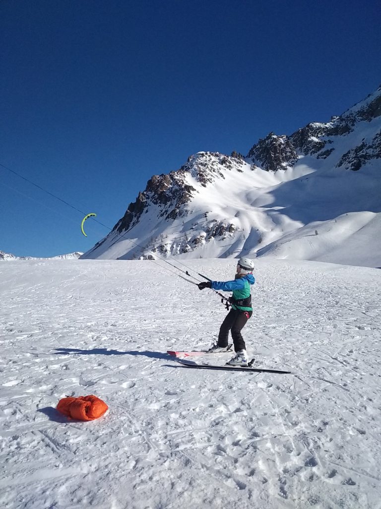 Initiation et découverte snowkite avec Kite Légende