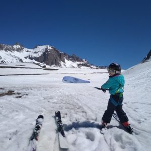 cours particulier snowkite col du Lautaret